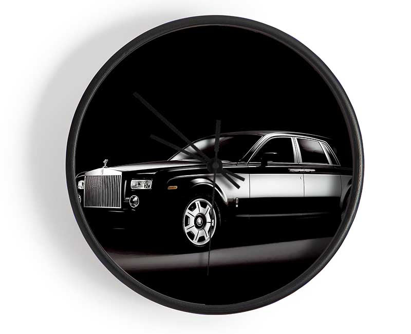 Rolls Royce Black Shadow Clock - Wallart-Direct UK
