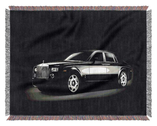 Rolls Royce Black Shadow Woven Blanket