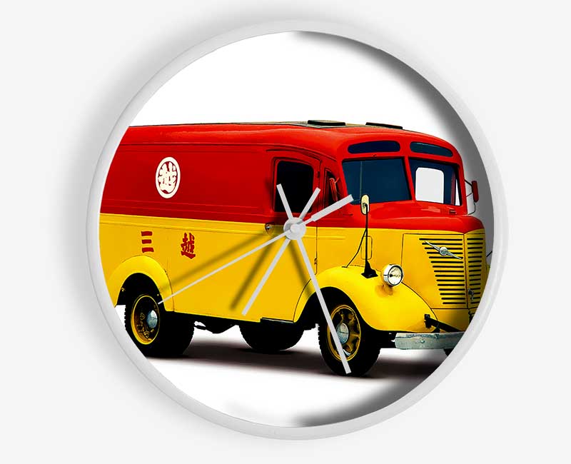 Retro Van Clock - Wallart-Direct UK