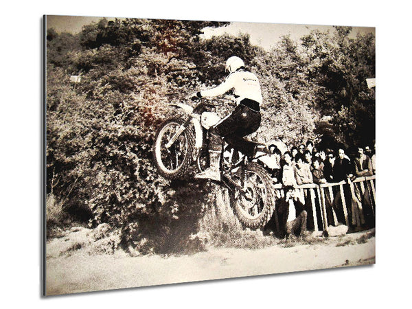 Retro-Motorcross-Sprung