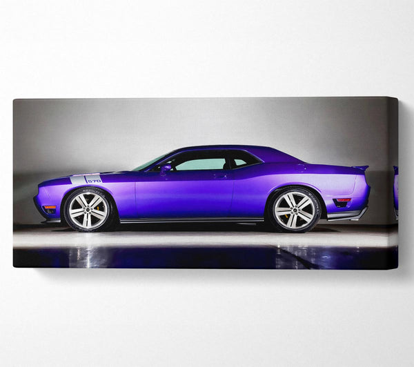 Purple Mustang
