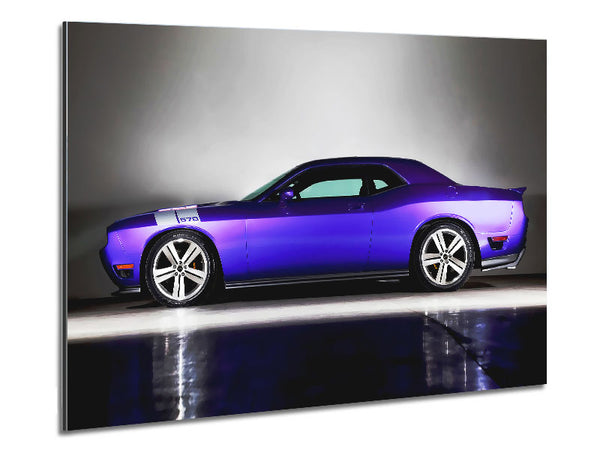 Purple Mustang