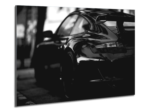 Porsche in Schwarz