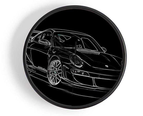 Porsche Gt3 Clock - Wallart-Direct UK