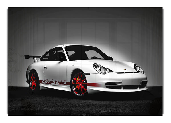 Porsche Gt3 Rs Turbo White Red