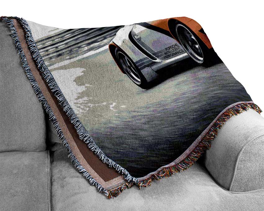 Porsche Gt3 R Hybrid Woven Blanket