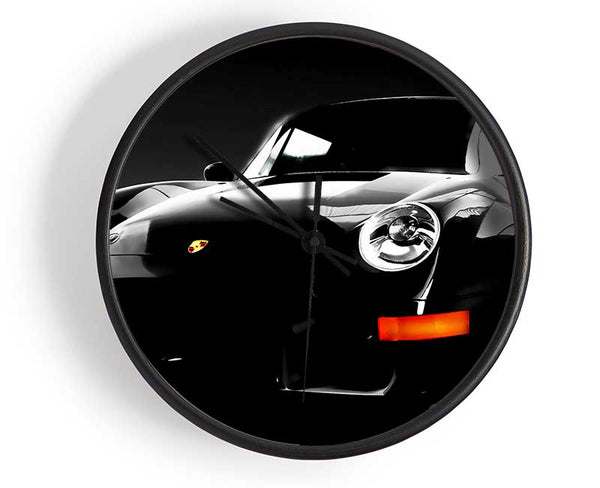 Porsche 911 Black Clock - Wallart-Direct UK