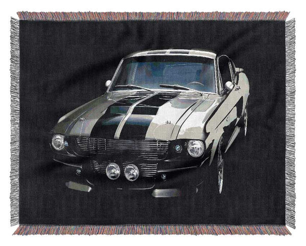 Mustang Stripes Woven Blanket