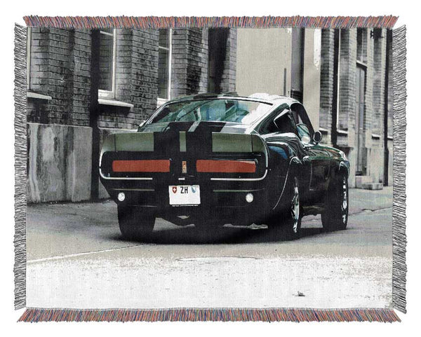 Mustang Shelby Rear Woven Blanket