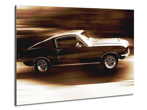 Mustang in Bewegung