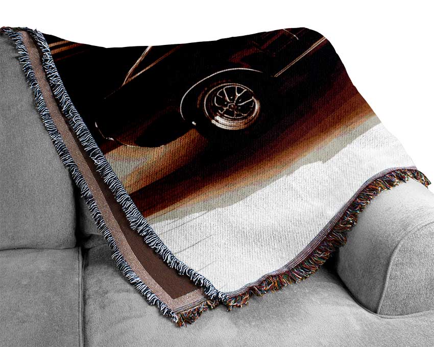 Mustang On The Move Woven Blanket