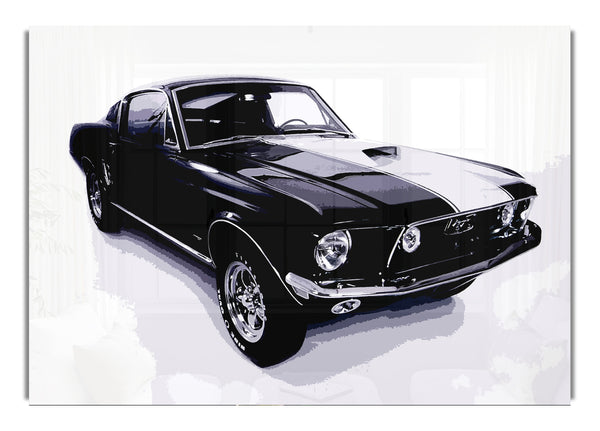 Mustang 67 B~w