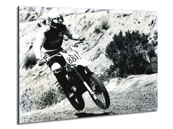 Motocross-Retro-Rennen