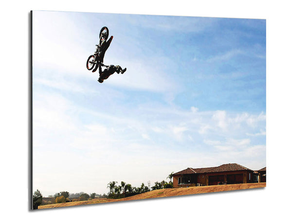 Motocross in der Luft