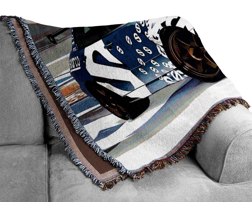 Mitsubishi Evo Woven Blanket