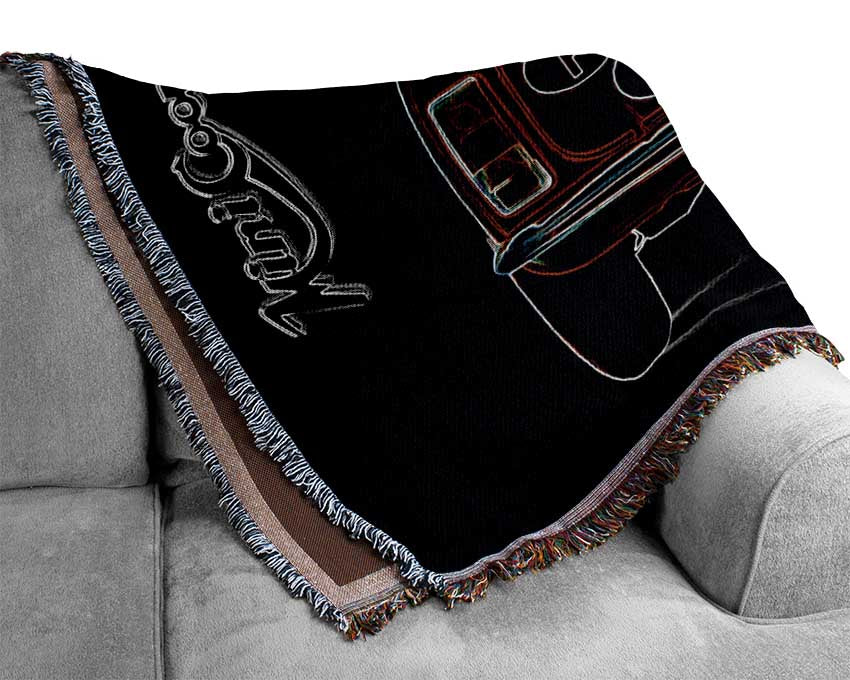 Mini Retro Woven Blanket