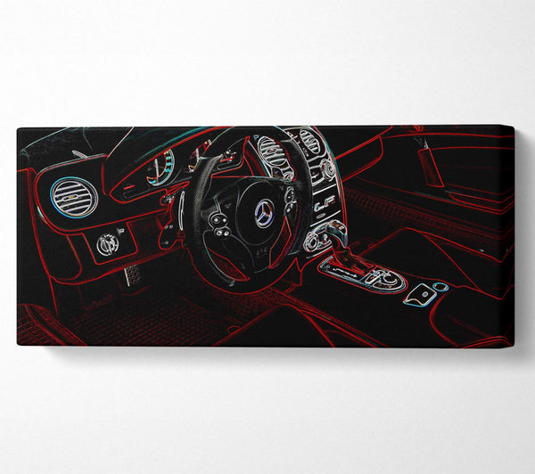 Mercedes Interieur Psychedelic