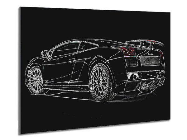 Lamborghini Heck