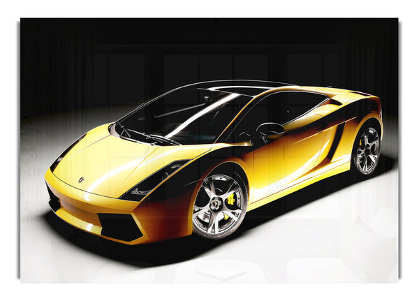 Gelber Hingucker von Lamborghini