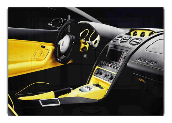 Atemberaubendes Interieur von Lamborghini