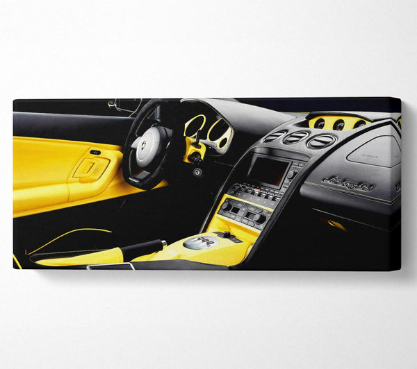 Atemberaubendes Interieur von Lamborghini