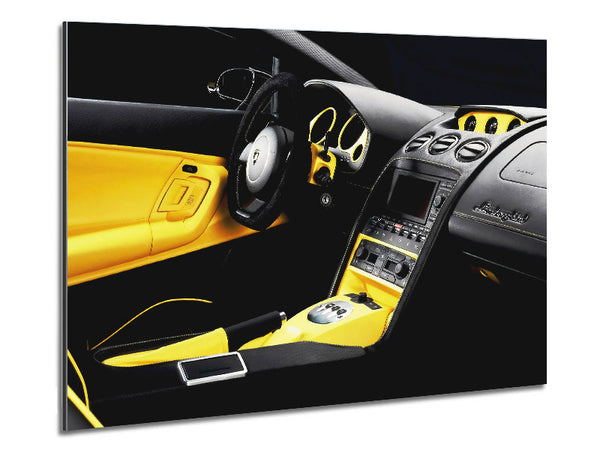 Atemberaubendes Interieur von Lamborghini
