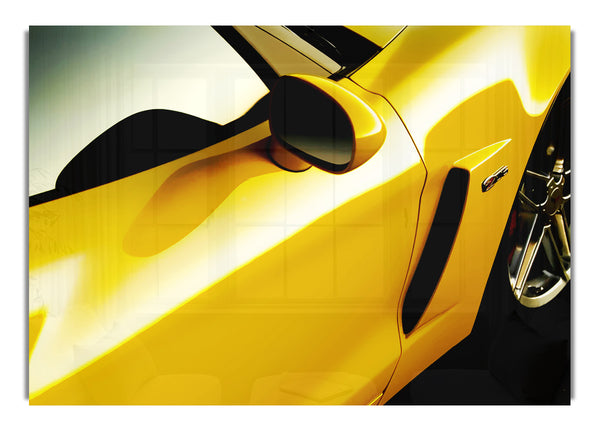 Lamborghini-Seitenprofil