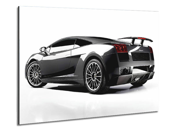 Lamborghini Heck Silber