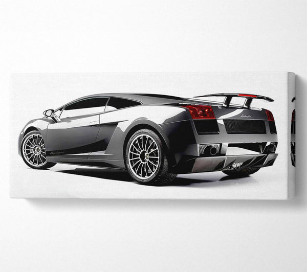 Lamborghini Heck Silber