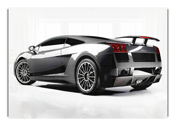 Lamborghini Rear Silver