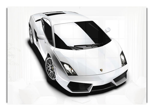 Lamborghini von oben
