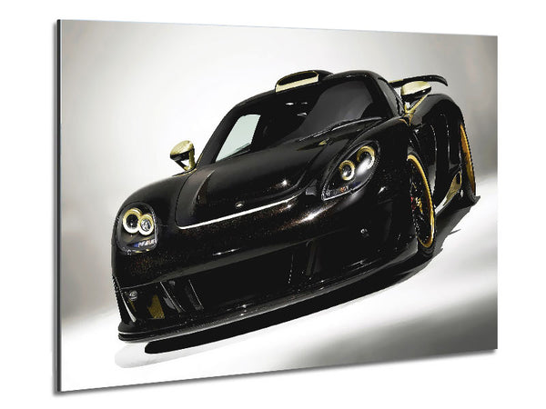 Lamborghini Schwarz Gold