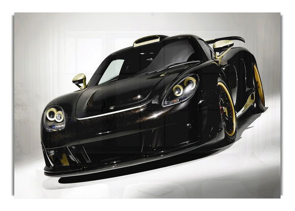 Lamborghini Schwarz Gold
