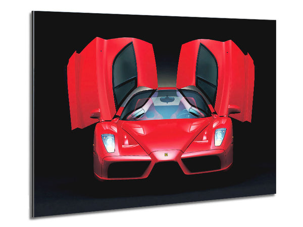 Lamborghini Bat Flügeltüren Rot