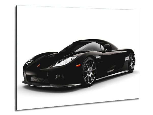 Keonigsegg Super Auto Schwarz