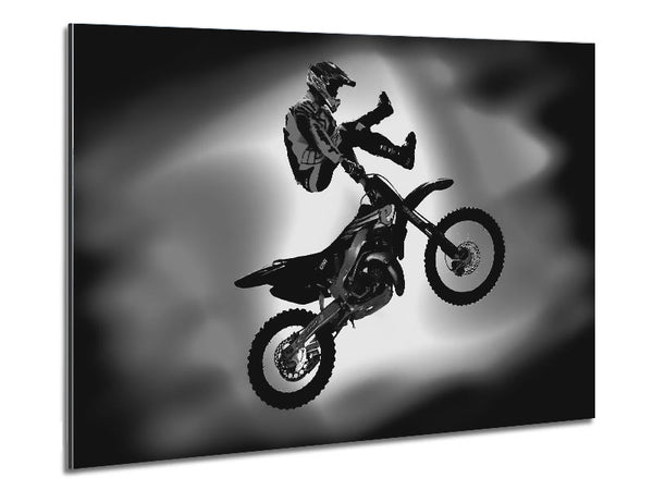 Free Style Motorcross B und W