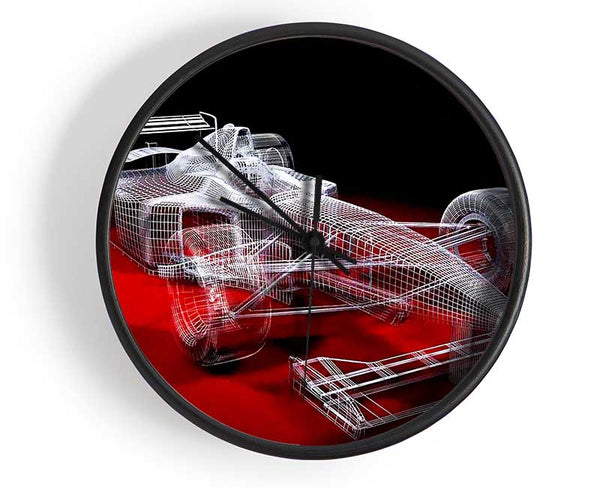 Formula One Prototype Clock - Wallart-Direct UK