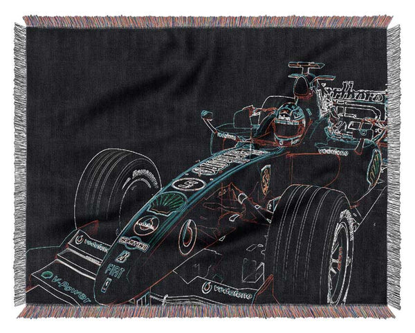 Formula One Profile Woven Blanket