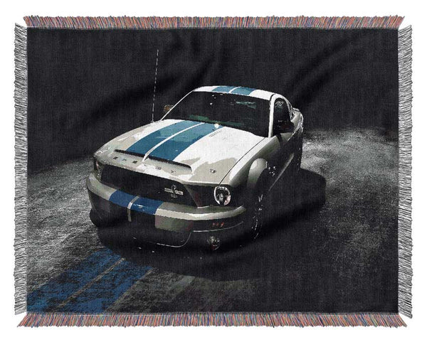 Ford Mustang Shelby Gt500 2013 Woven Blanket