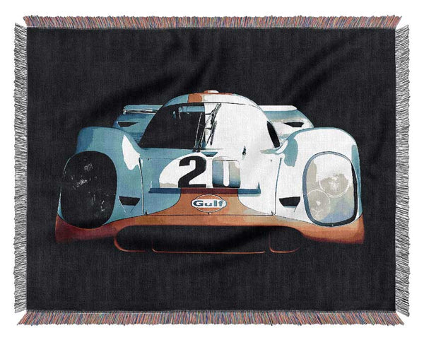 Ford Gt Super Car Woven Blanket