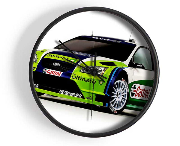 Ford Focus Rally Car Clock - Wallart-Direct UK