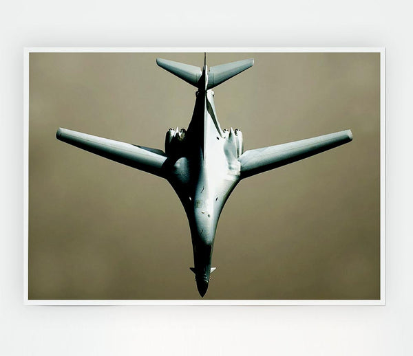 Fighter Plane Print Poster Wall Art
