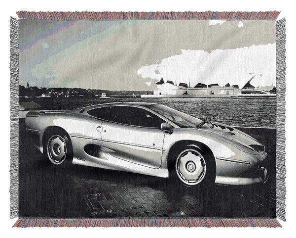 Ferrari Silver In Sydney Woven Blanket