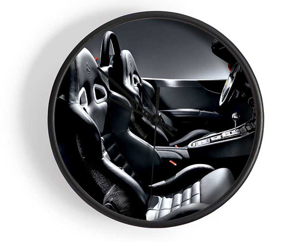Ferrari Seats Clock - Wallart-Direct UK
