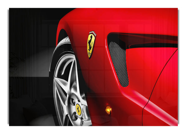 Ferrari Front Side Red