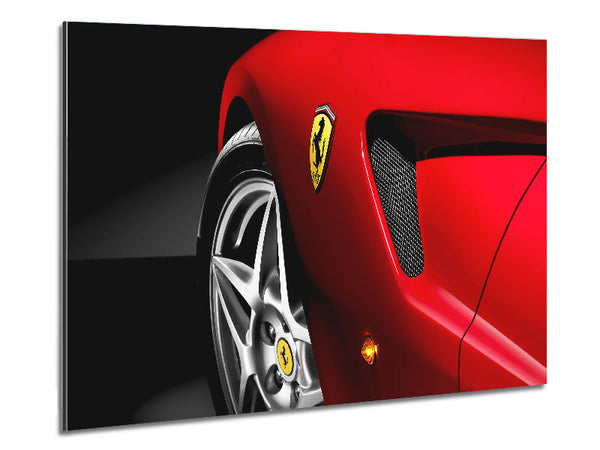 Ferrari Front Side Red