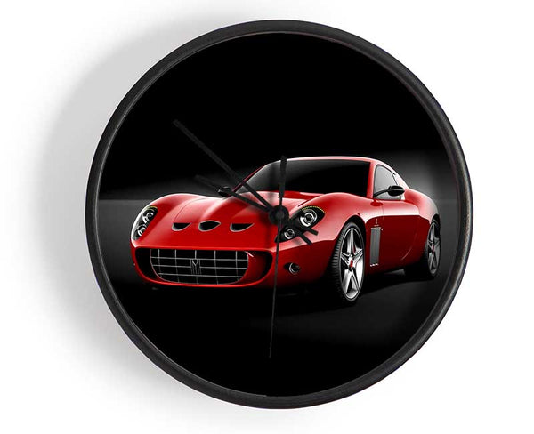 Ferrari Front Red Clock - Wallart-Direct UK