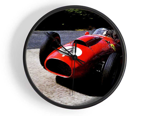 Ferrari Formula One Number 4 Clock - Wallart-Direct UK