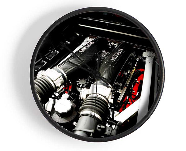 Ferrari F340 Engine Clock - Wallart-Direct UK