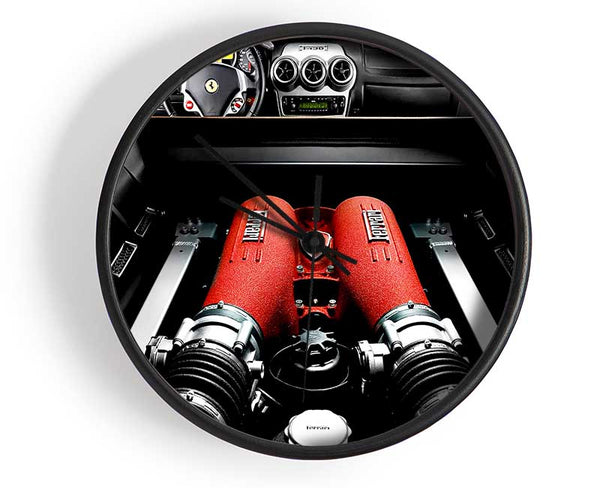 Ferrari F340 Engine Bay Clock - Wallart-Direct UK